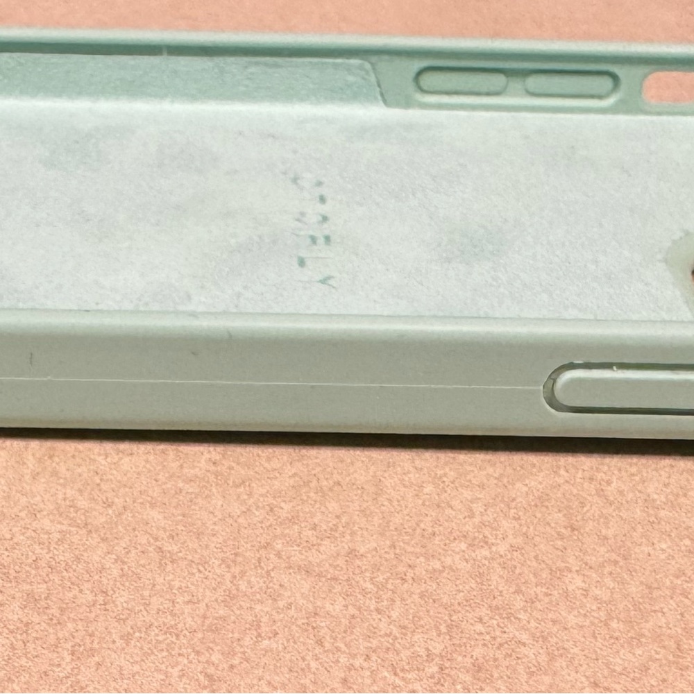 iPhone 13 Pro Max Silicone Shockproof Slim case in Mint - Picture 2 of 5